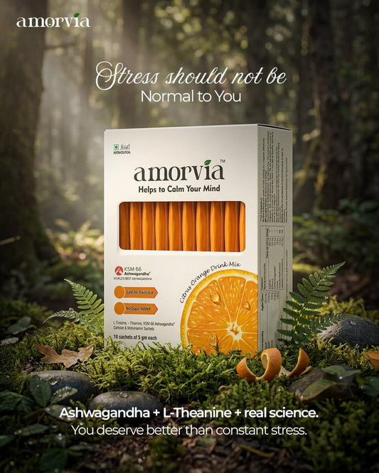 Amorvia - Calm Your Mind, Drink Mix Citrus Orange
