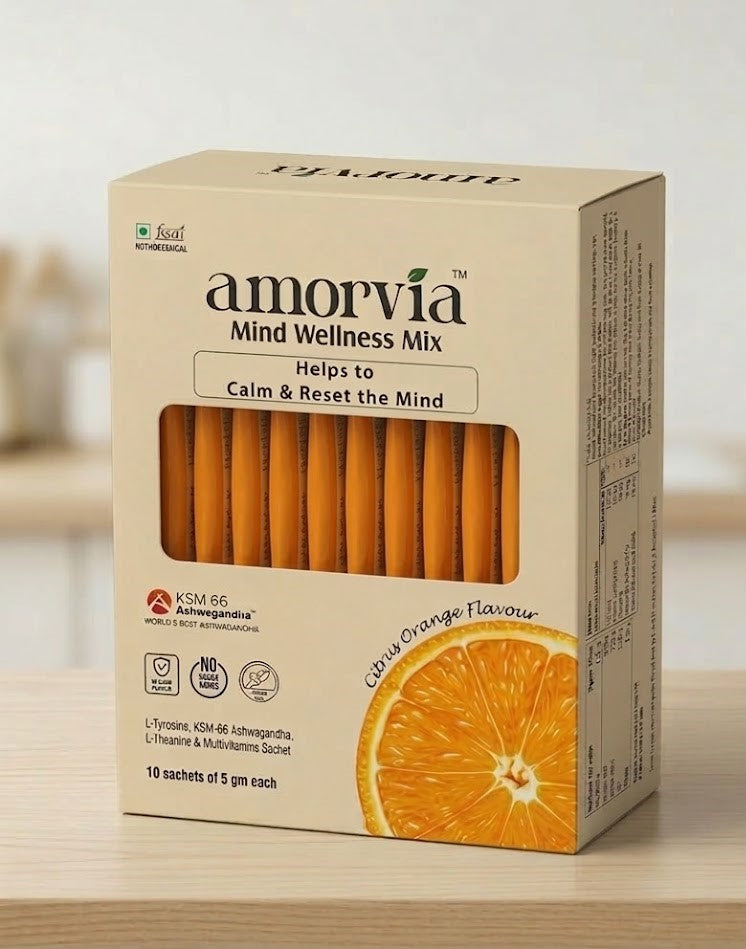 Amorvia - Calm Your Mind, Drink Mix Citrus Orange